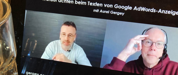 Google Ads texten: Interview mit dem Schweizer Texter und Google Adwords-Textprofi Aurel Gergey
